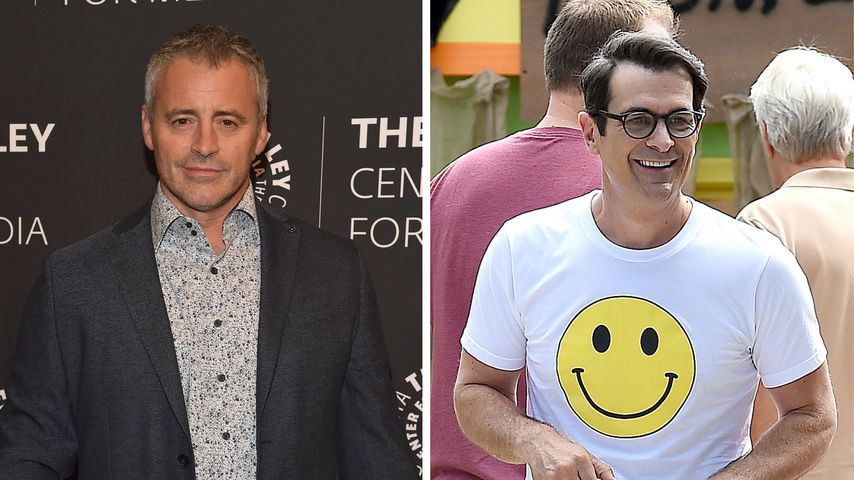 Collage: Matt LeBlanc und Ty Burrell alias Phil Dunphy ("Modern Family")