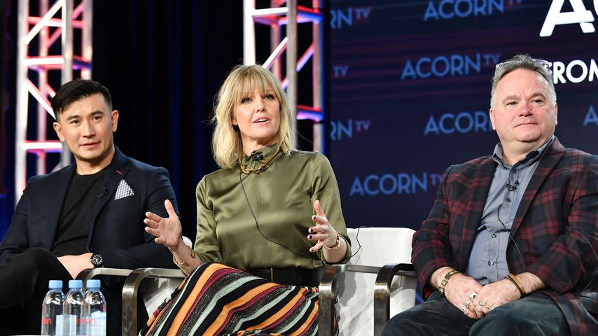 Matt McCooey, Ashley Jensen und Barry Ryan in Kalifornien 2020