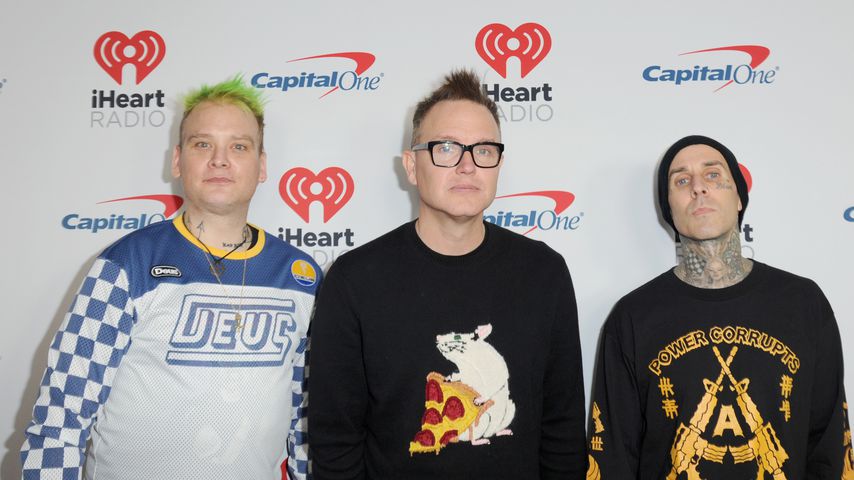 Matt Skiba, Mark Hoppus und Travis Barker, 2020