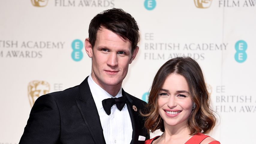 Matt Smith und Emilia Clarke bei den British Academy Film Awards im Februar 2016