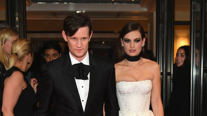 Matt Smith und Lily James, 2017