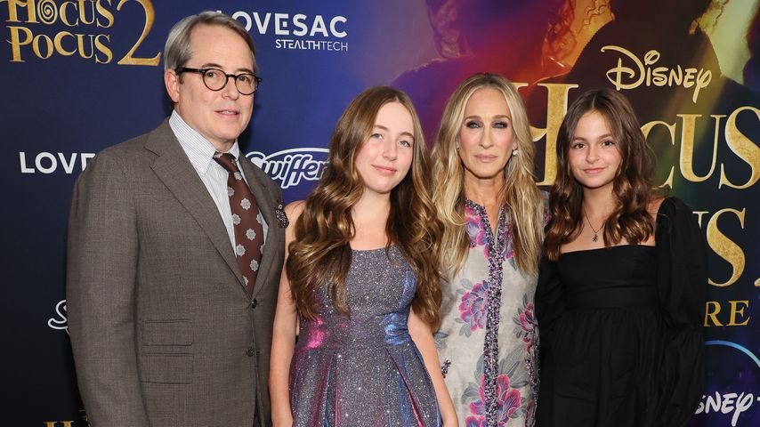 Matthew Broderick, Marion Broderick, Sarah Jessica Parker und Tabitha Broderick im September 2022