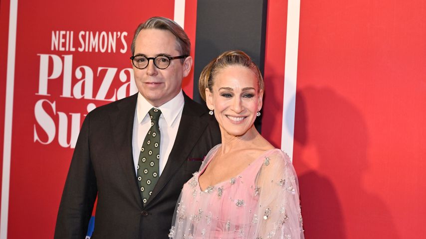 Matthew Broderick und Sarah Jessica Parker bei der Premiere von "Plaza Suite"