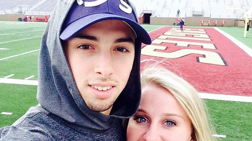 Matthew Gaudreau mit seiner Freundin