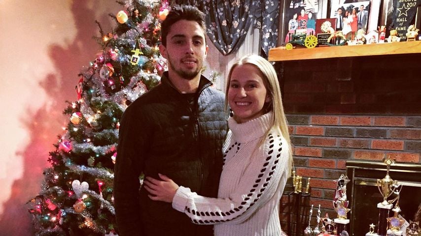 Matthew Gaudreau mit seiner Frau Madeline