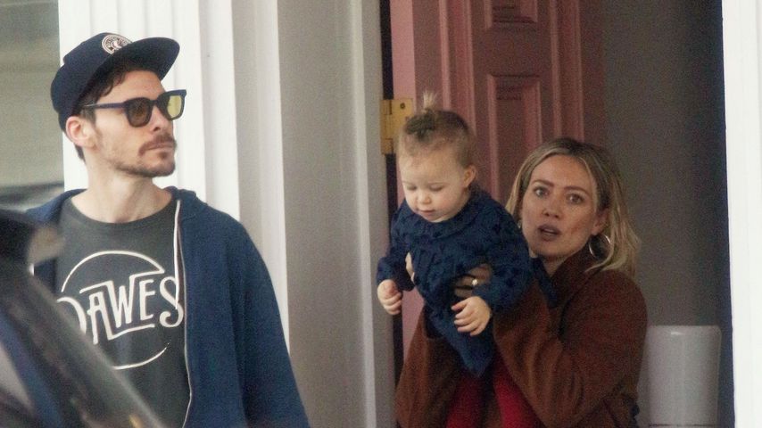 Matthew Koma, Hilary Duff und Töchterchen Banks, Dezember 2019