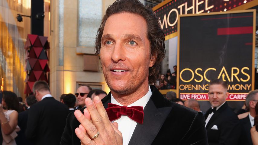 Matthew McConaughey bei den Oscars im Jahr 2018