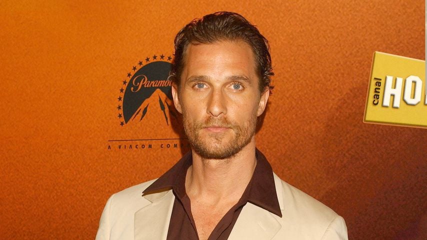 Matthew McConaughey bei der Premiere des Films "Sahara" in Madrid, 2005
