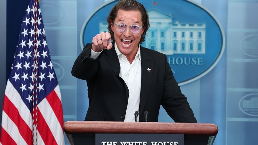 Im Weißen Haus: Matthew McConaughey fordert Waffenreform