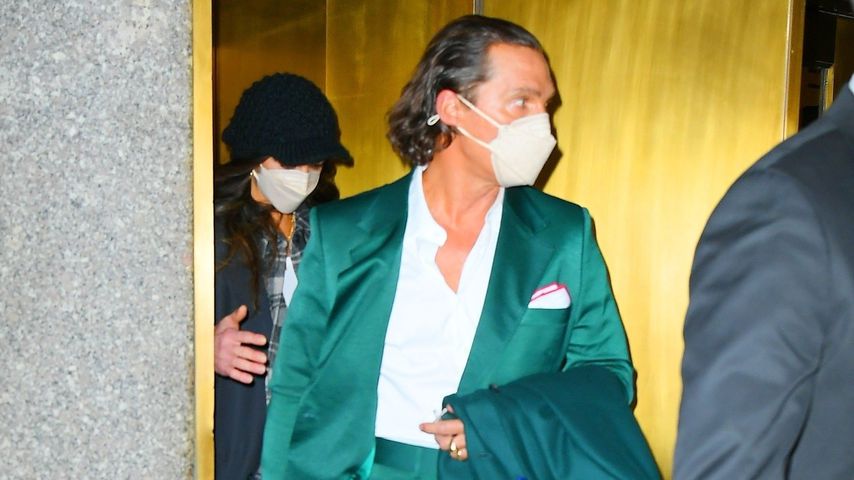 Matthew McConaughey und Camila Alves in den NBC Studios in New York