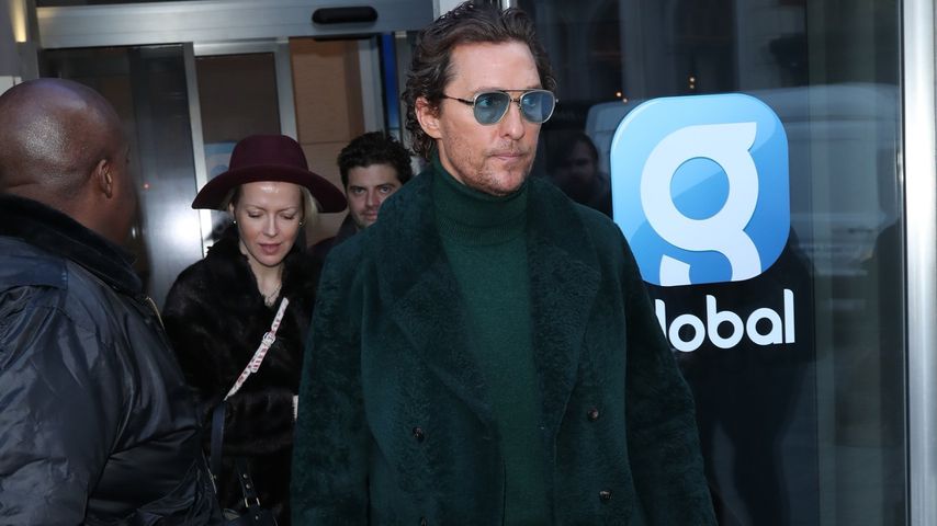 Matthew McConaughey in London