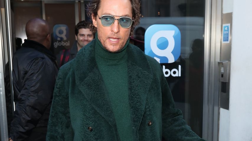 Zu viel des Guten? Matthew McConaughey komplett in Grün!
