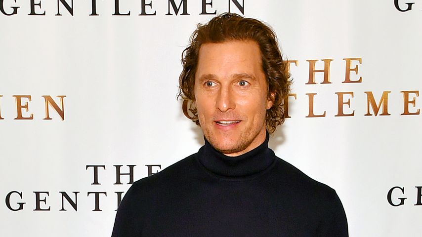 Matthew McConaughey in New York, 2020
