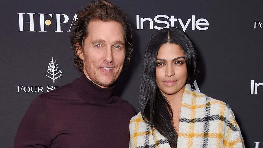 Matthew McConaughey mit seiner Ehefrau Camila Alves