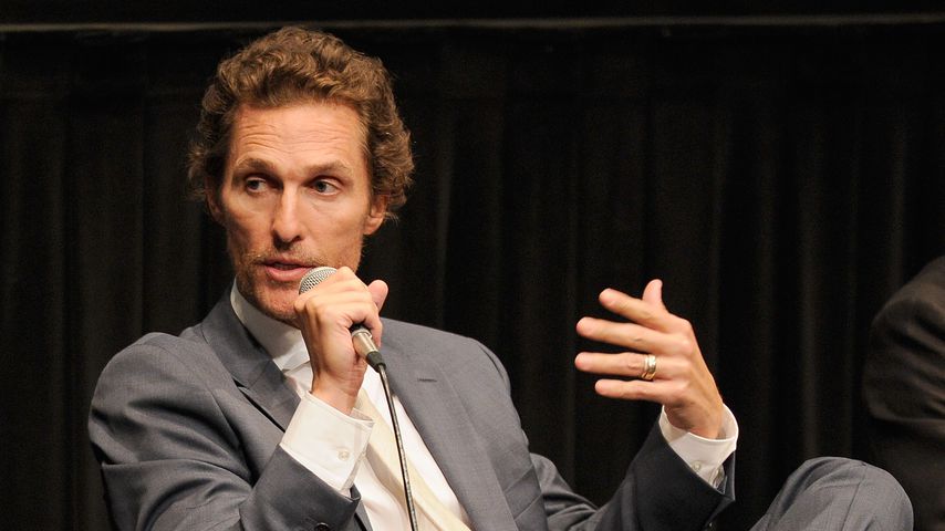 Matthew McConaughey bei einer Besprechung des Films "Killer Joe" in New York