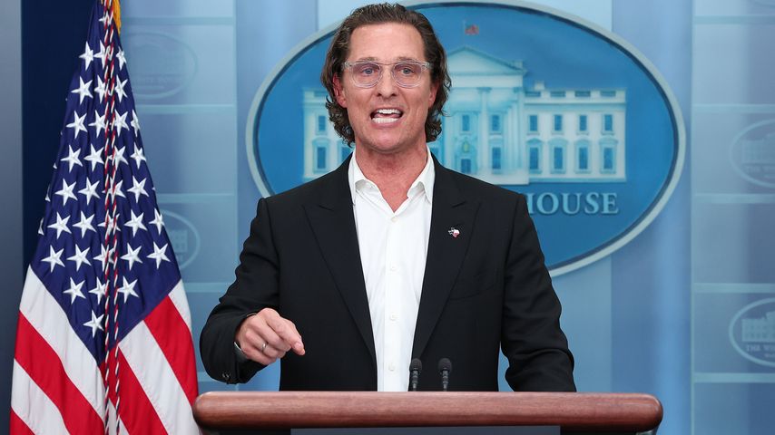 Matthew McConaughey im Weißen Haus
