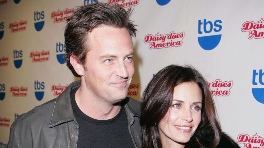 Matthew Perry und Courteney Cox im November 2005