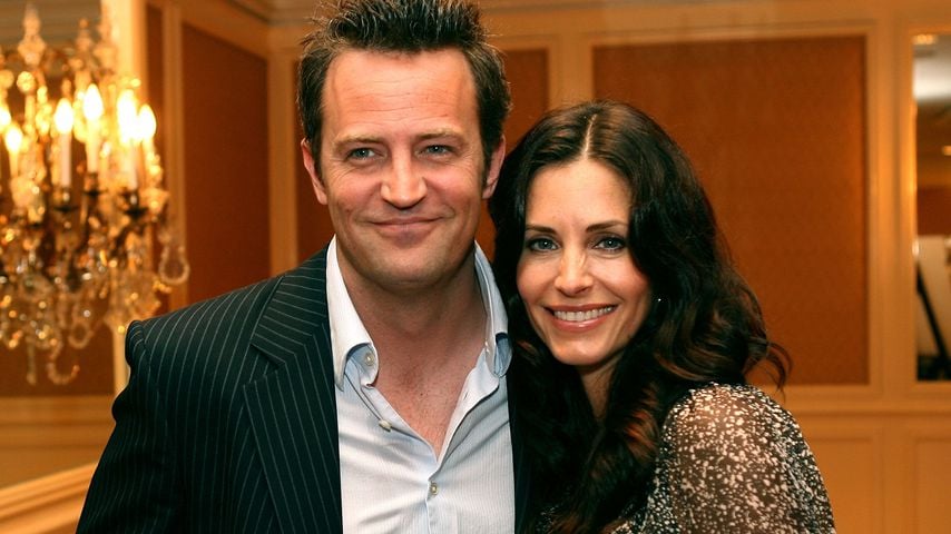 Wie bitte? Matthew Perry und Courteney Cox sind Verwandte