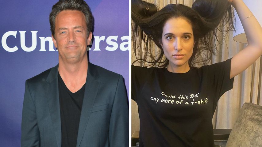 Matthew Perry und Molly Hurwitz