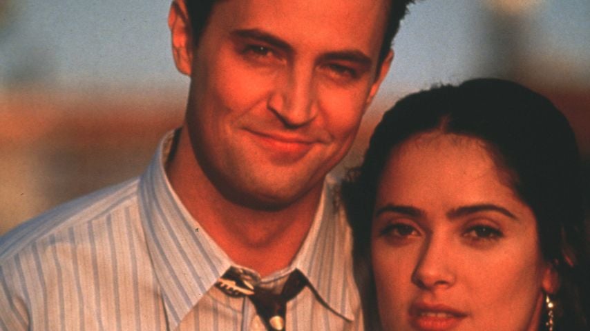 Matthew Perry und Salma Hayek, 1997