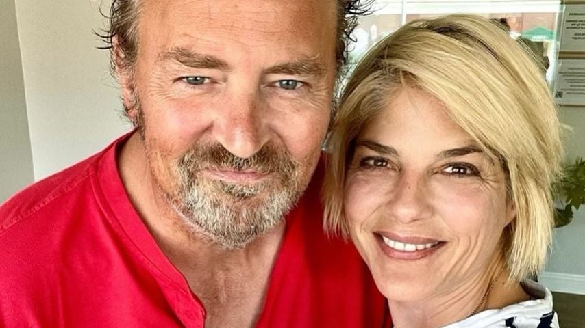 Matthew Perry und Selma Blair