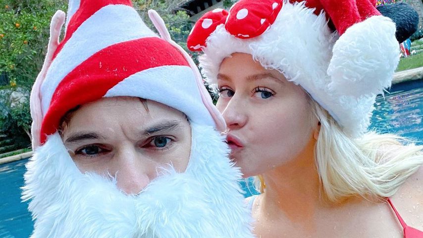 Matthew Rutler und Christina Aguilera im Dezember 2020