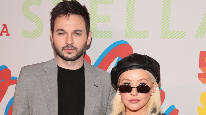 Matthew Rutler und Christina Aguilera, Januar 2018