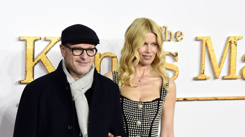 Matthew Vaughn und Claudia Schiffer im Jahr 2021