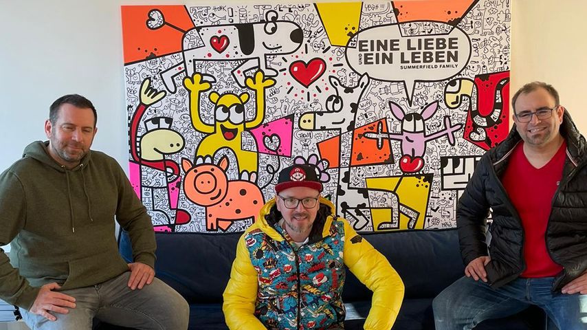 Matthias Distel alias Ikke Hüftgold und Jürgen Kadel alias Honk!