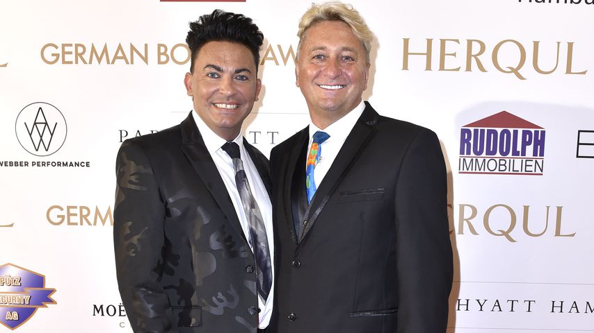 Matthias Mangiapane und Hubert Fella bei einem Event 2017