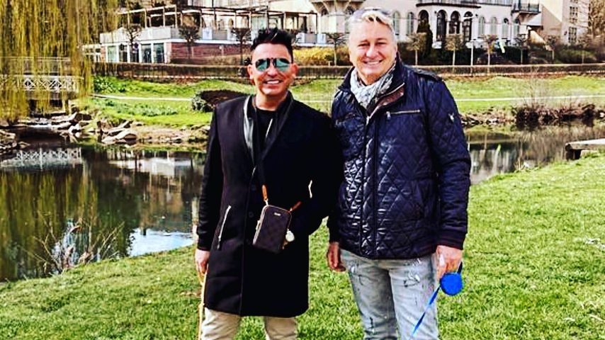 Matthias Mangiapane und sein Partner Hubert Fella, 2022