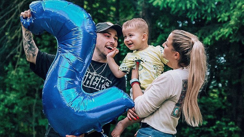 Matthias Höhn und Jenefer Riili mit Sohnemann Milan
