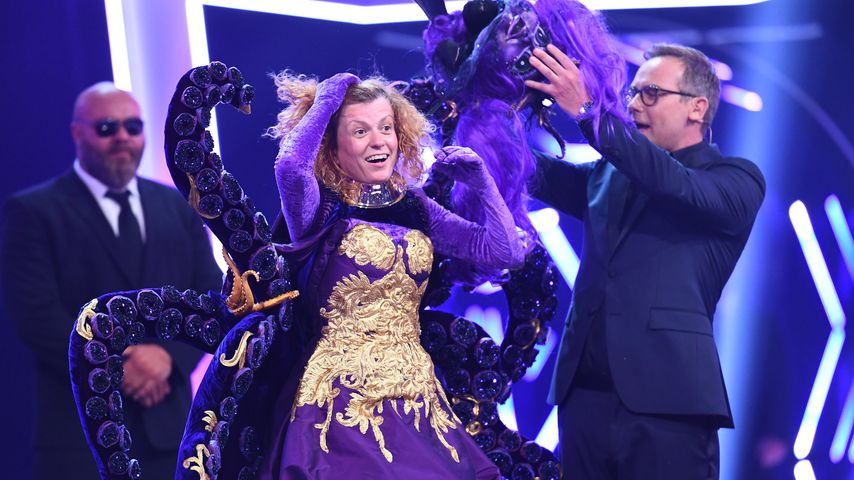 Lucy Diakovska und Matthias Opdenhövel bei "The Masked Singer"