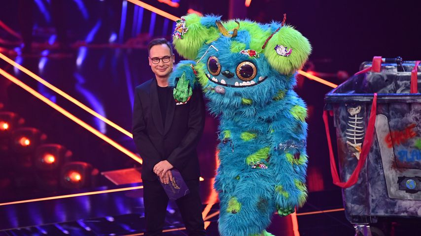 Matthias Opdenhövel und Mülli Müller beim "The Masked Singer"-Finale 2021