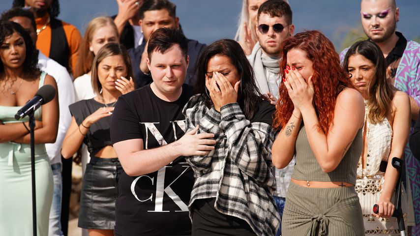 Matthias Schmidt, Vivien Schwestka und Giuseppina "Giusy" Bonaffini bei DSDS, 2021