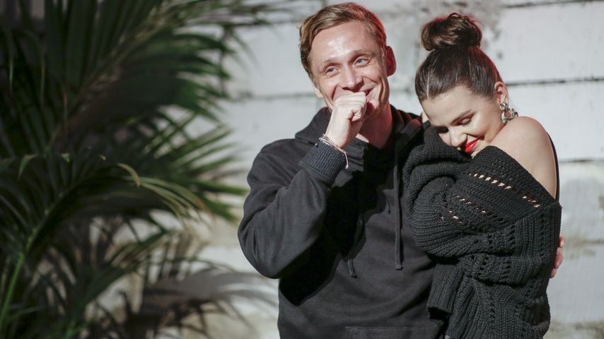 Matthias Schweighöfer und Ruby O. Fee im Februar 2020
