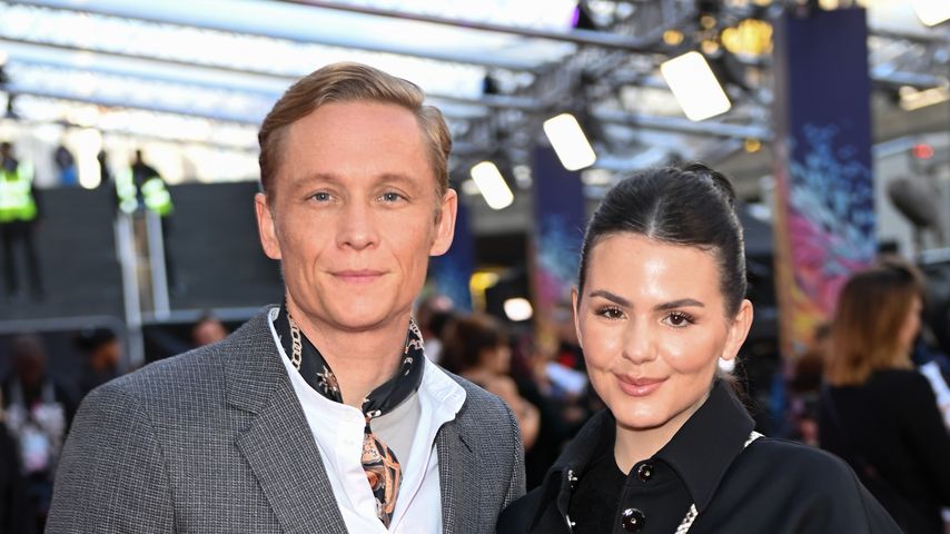 Matthias Schweighöfer und Ruby O. Fee im Oktober 2022 in London