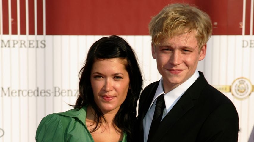 Matthias Schweighöfer und Ani Fromm beim Deutschen Filmpreis 2006 im Palais am Funkturm in Berlin