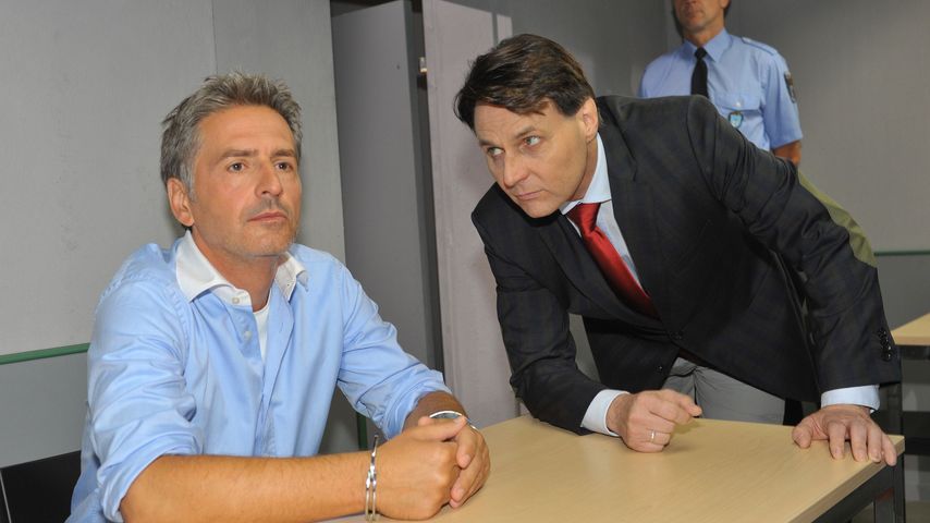 Matthias Unger und Wolfgang Bahro bei "Gute Zeiten, schlechte Zeiten"