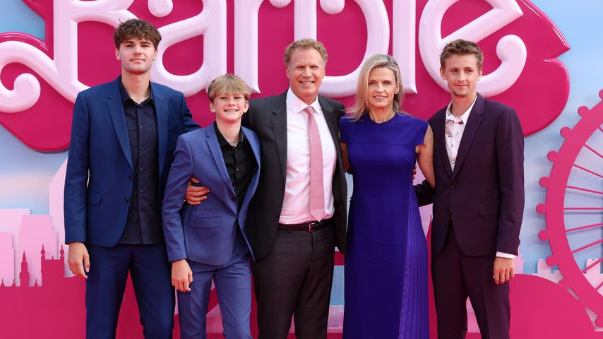 Mattias Paulin Ferrell, Axel Paulin Ferrell, Will Ferrell, Viveca Paulin und Magnus Paulin Ferrell