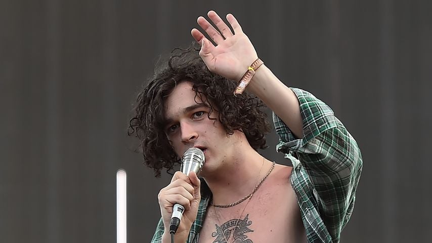 Matty Healy auf dem Coachella Festival 2016