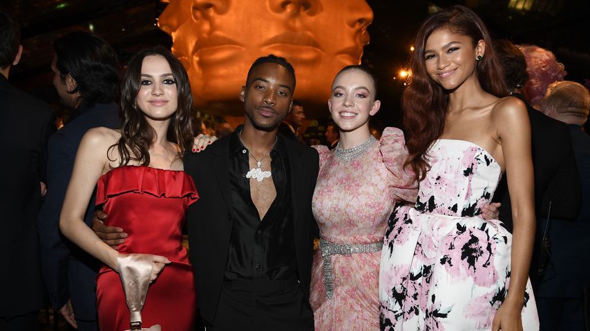 Maude Apatow, Algee Smith, Sydney Sweeney und Zendaya, Stars aus "Euphoria"