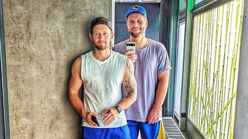 Maurice Gajda und sein Partner Mitch, 2023