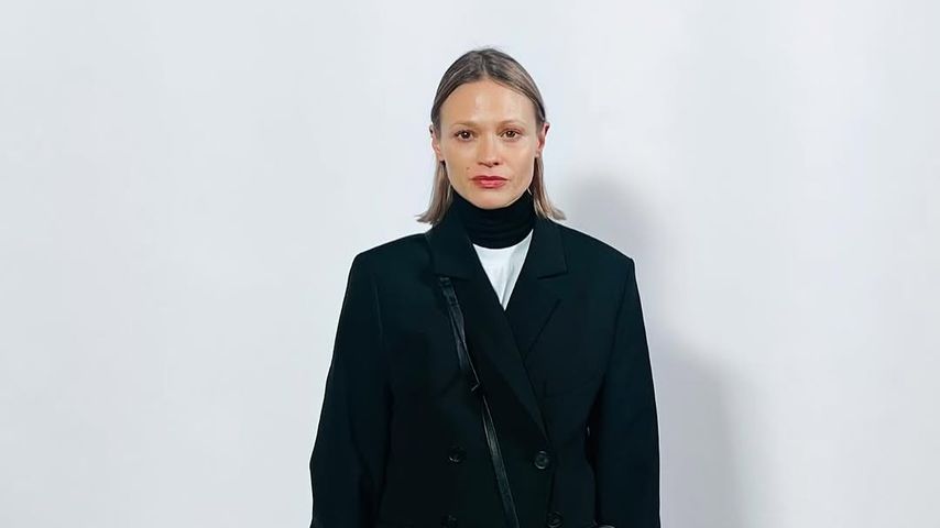 Mavie Hörbiger im Januar 2025