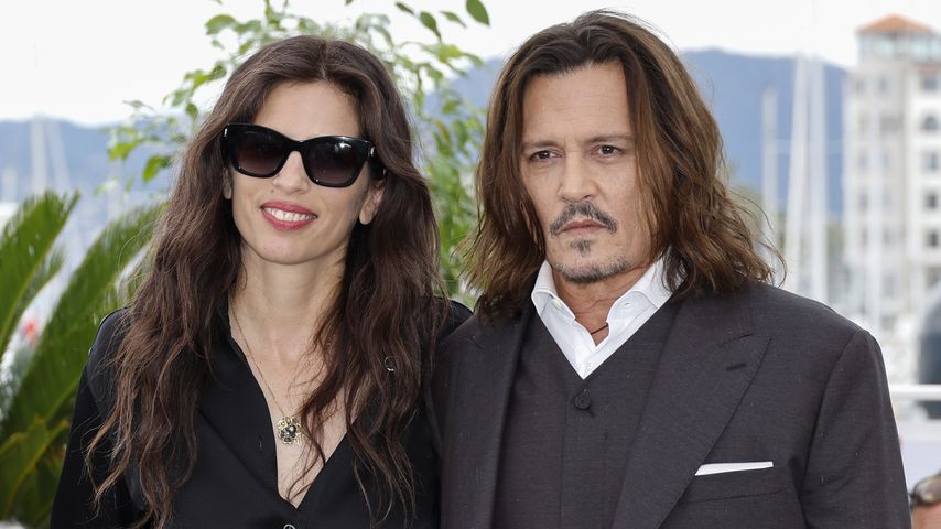 Maïwenn Le Besco und Johnny Depp in Cannes, Mai 2023