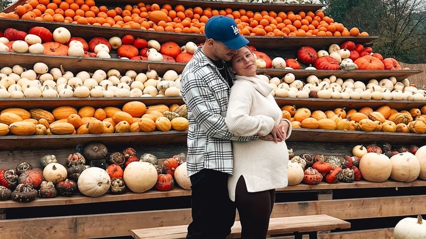 Max Bornmann und Melina Hoch feiern Gender-Reveal-Party