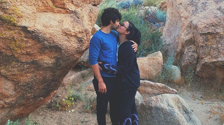 Max Ehrich und Demi Lovato im Juni 2020