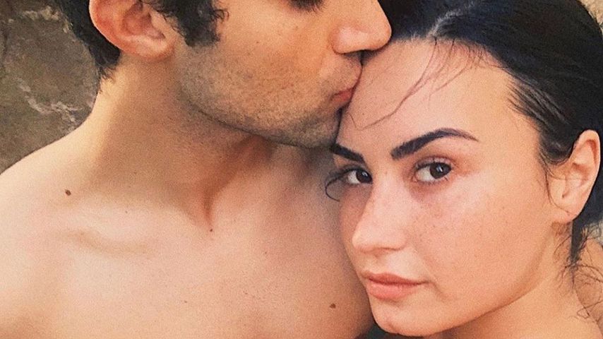 Demi Lovato mit ihrem Freund Max Ehrich