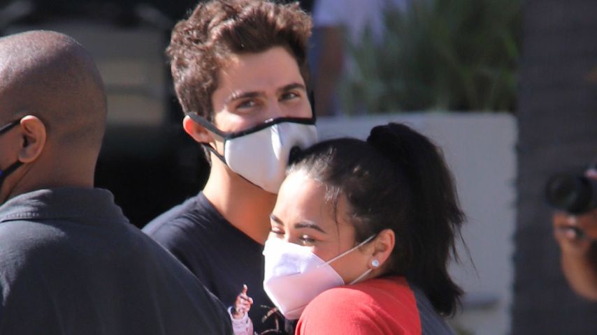 Max Ehrich und Demi Lovato im Juli 2020
