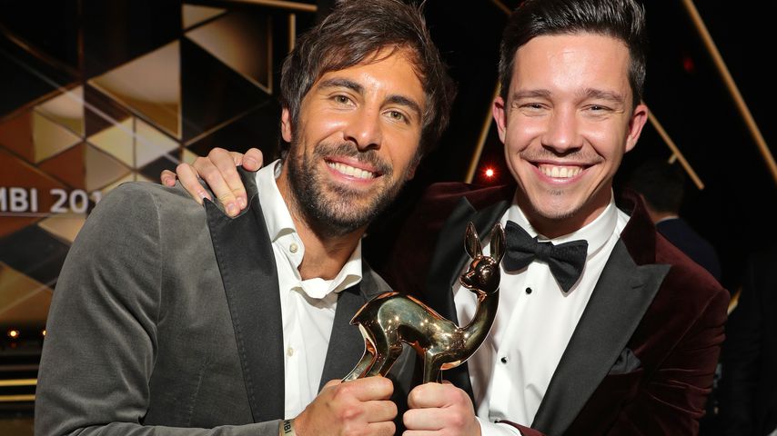 Max Giesinger und Nico Santos bei den Bambis in Baden-Baden im November 2019